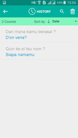 Catalan Indonesian Translator Screenshot 3