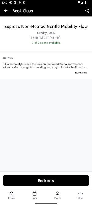 Luxe Yoga USA Screenshot 2