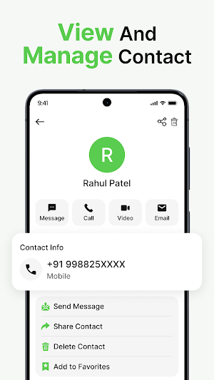 Contacts Screenshot 2