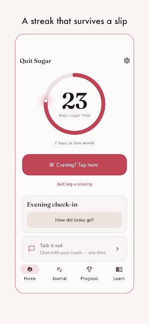 Quit Sugar: Break the Habit Screenshot 0
