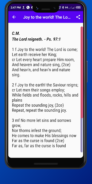 Christ Apostolic Church Hymnal Screenshot 3