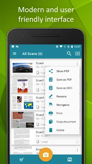 Smart Doc Scanner: Free PDF Scanner App screenshot 7