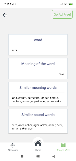 Sindhi English Translator Screenshot 3