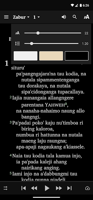 Konjo Zabur Audio Screenshot 2