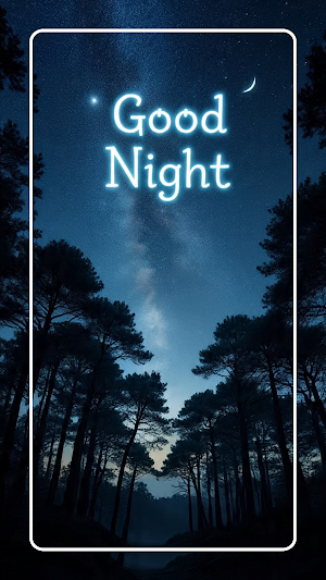 Good Night Wallpaper Screenshot 2