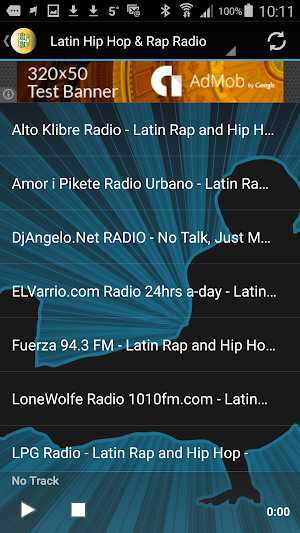 Latin Hip Hop & Rap Radio Screenshot 1