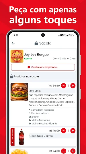 Real Delivery: Comida e Mais Screenshot 2
