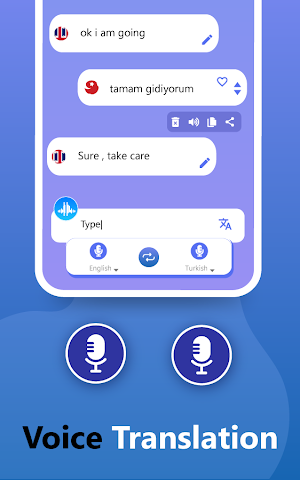 Voice Translator Keyboard - Speak to Translate Screenshot 1