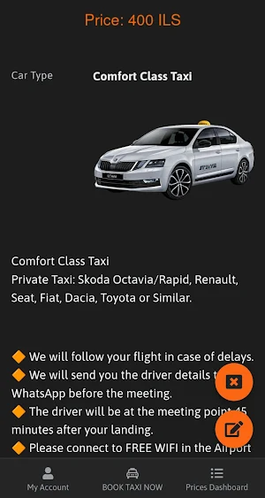 BT-BookTaxi Screenshot 1