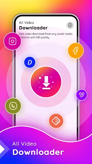 All video Downloader & Editor Screenshot 1