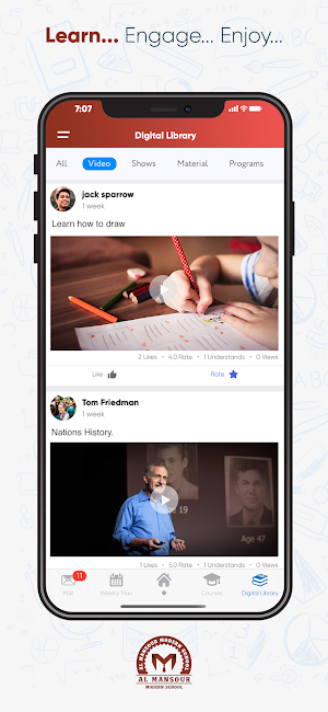 Al-Mansour Modern School Screenshot 1