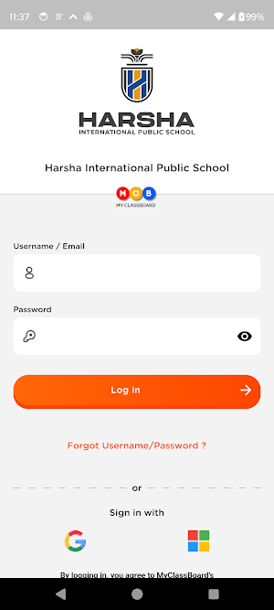 Harsha International School Screenshot 1