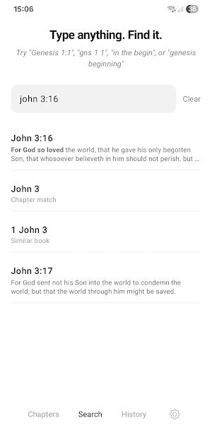 Bible Scroll (KJV) Screenshot 1