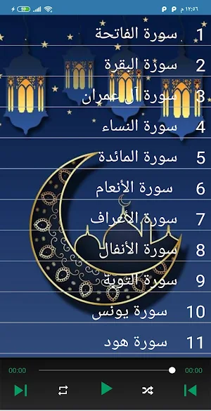 ناصر القطامي القرأن الكريم كامل بدون نت جوده عاليه Screenshot 3