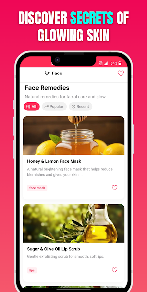 Beauty Tips & Home Remedies Screenshot 1