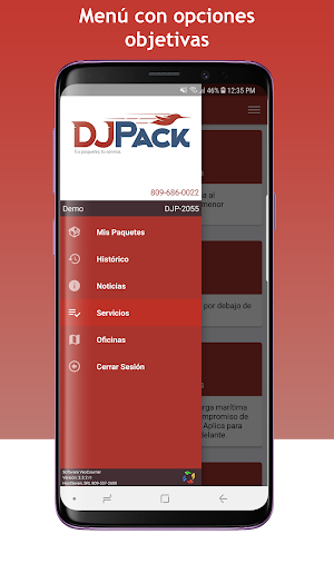 DJPack Courier Screenshot 1
