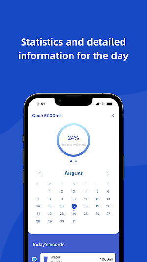Daily water - health assistant Screenshot 2