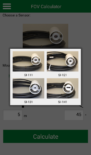 Field of View Calculator Screenshot 1