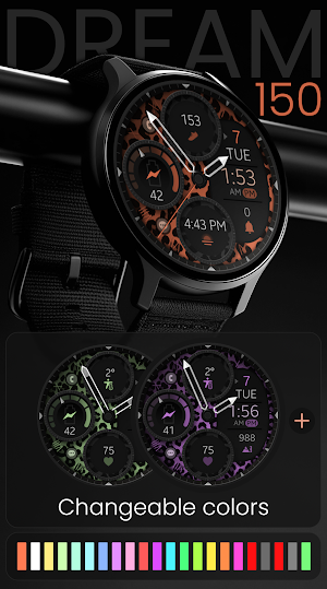 Dream 150 Leopard Watch Face Screenshot 1