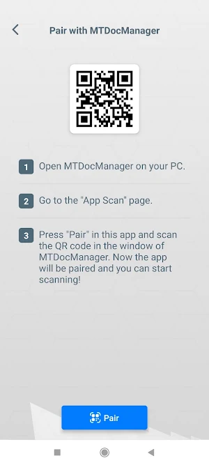 MT DocScan Screenshot 1