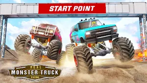 Off Road Monster Truck Racing: Free Car Games Screenshot 1