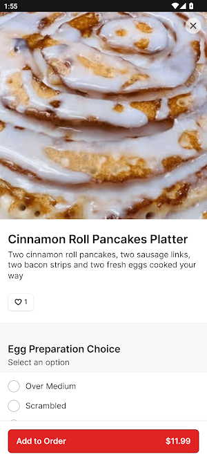 Gabriel's Pancake House Screenshot 2