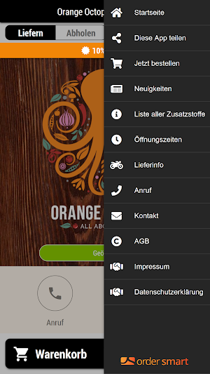 Pizza Orange Octopus Screenshot 2