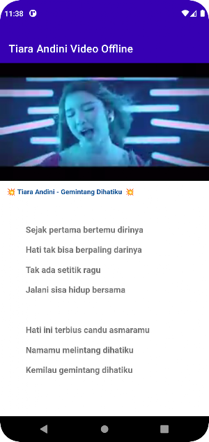 Tiara Andini Video Offline Screenshot 2
