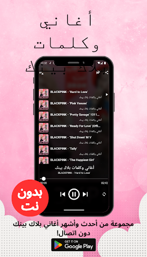 Blackpink Songs Lyrics Offline Screenshot 1