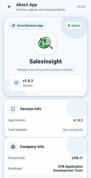SalesInsight Screenshot 1
