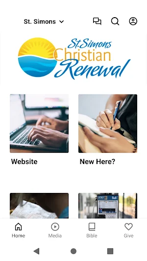 St. Simons Christian Renewal Screenshot 0