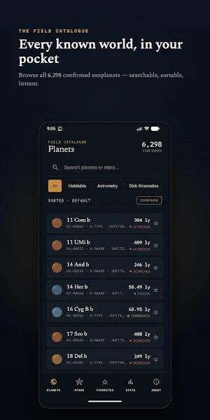 Exoplanets: Planets & Space Screenshot 0