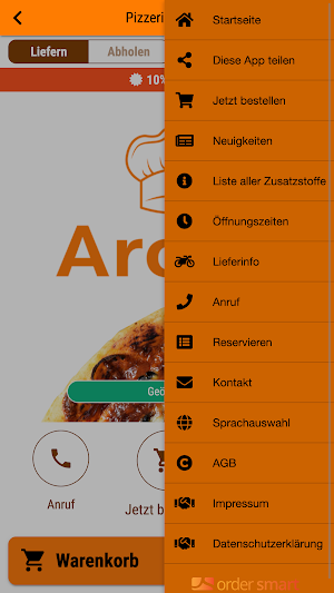 Pizzeria Aromi Screenshot 2