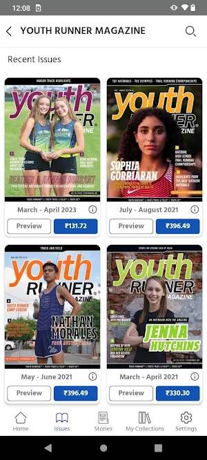 YOUTH RUNNER MAGAZINE Screenshot 1
