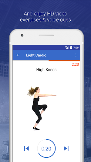 HIIT & Cardio Workout by Fitify Screenshot 2