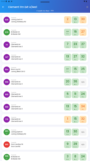 Bus Timing SG - BusKakiSG Screenshot 3
