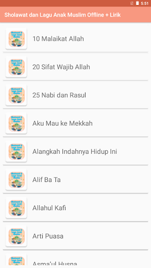 Sholawat & Lagu Anak Muslim Screenshot 0