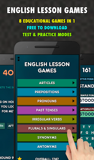 English Lesson Games - 8 games in 1 Screenshot 0