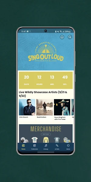 Sing Out Loud Festival Screenshot 1