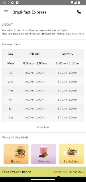 Breakfast Express Screenshot 2