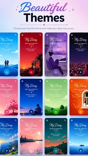 Daily Journal: Diary with lock Screenshot 2