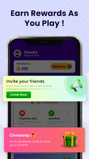 Lazy Reward : Cash Earning App Screenshot 0