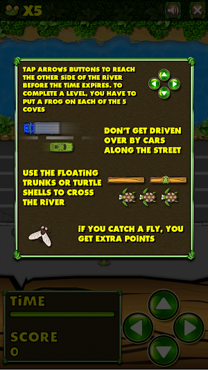 Jumpy Frog - Road Cross Screenshot 3