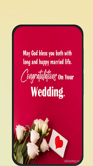 wedding wishes Screenshot 0