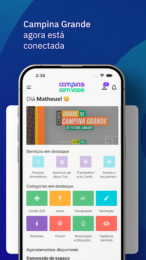 Campina com você Screenshot 0