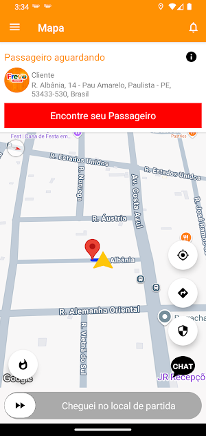 Frevo mobi - Motorista Screenshot 2