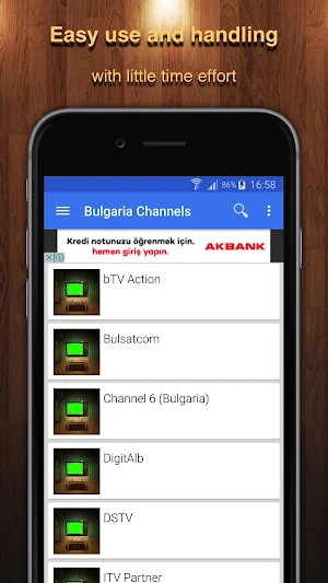 TV Bulgaria Channel Data Screenshot 1