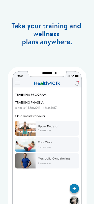 Health401k Screenshot 2