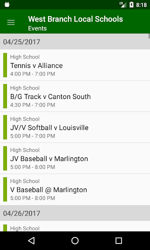 West Branch Local Schools Screenshot 2