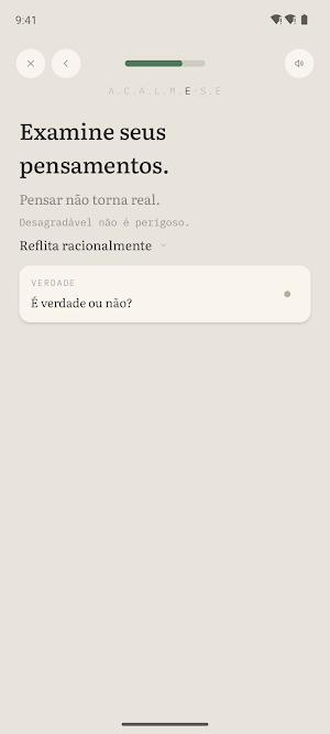 Acalme-se Screenshot 3